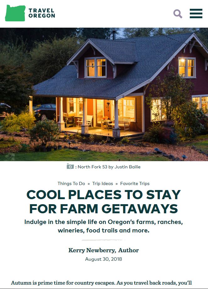 Cool Places to Stay for Farm Getaways