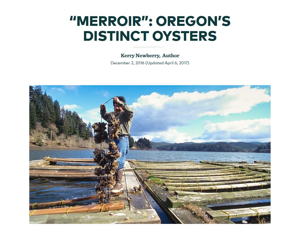 Merroir: Oregon’s Distinct Oysters