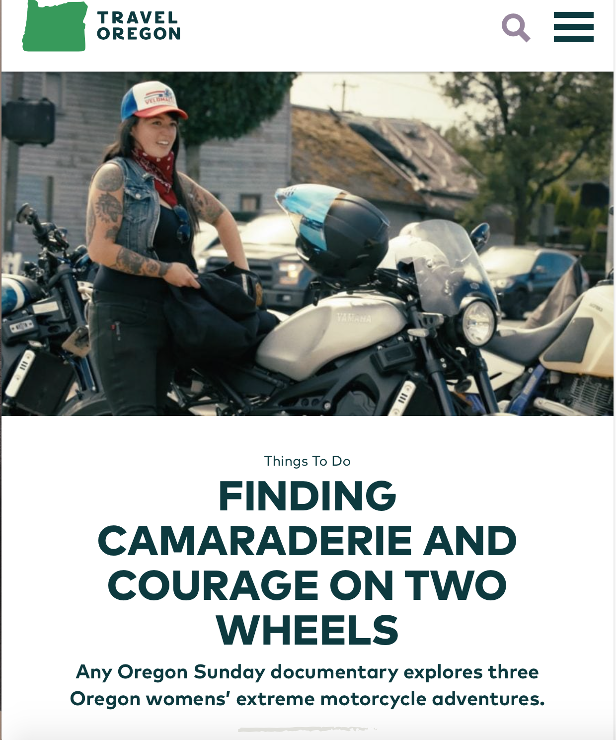 Finding Camaraderie and Courage on Two Wheels: Any Oregon Sunday documentary explores three Oregon womens’ extreme motorcycle adventures